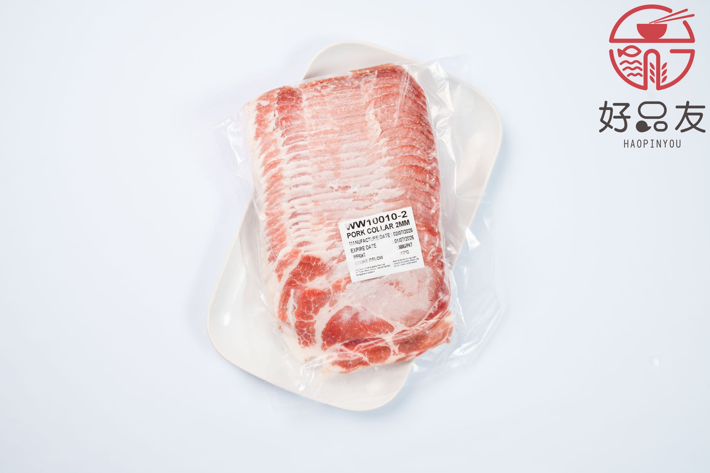 Keken pork Collar 2mm 500g/pk
